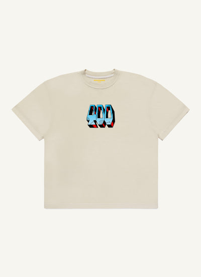 400 Block Buster T-Shirt (Cream)