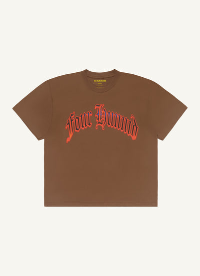 4Hunnid Flare T-Shirt (Brown)