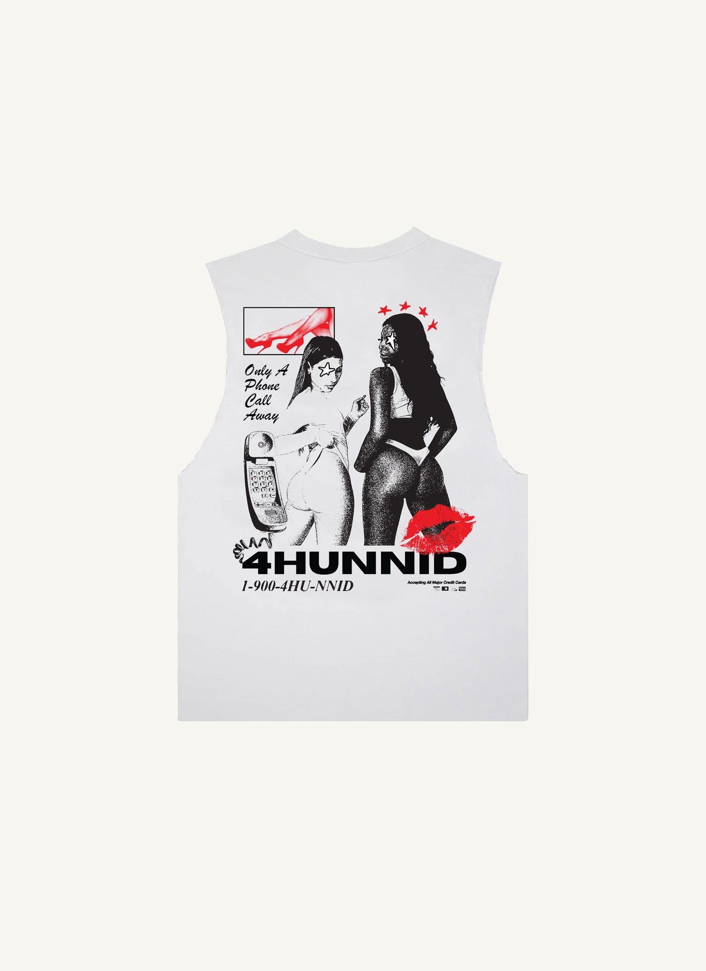 4HUNNID Hotline Tank (White)