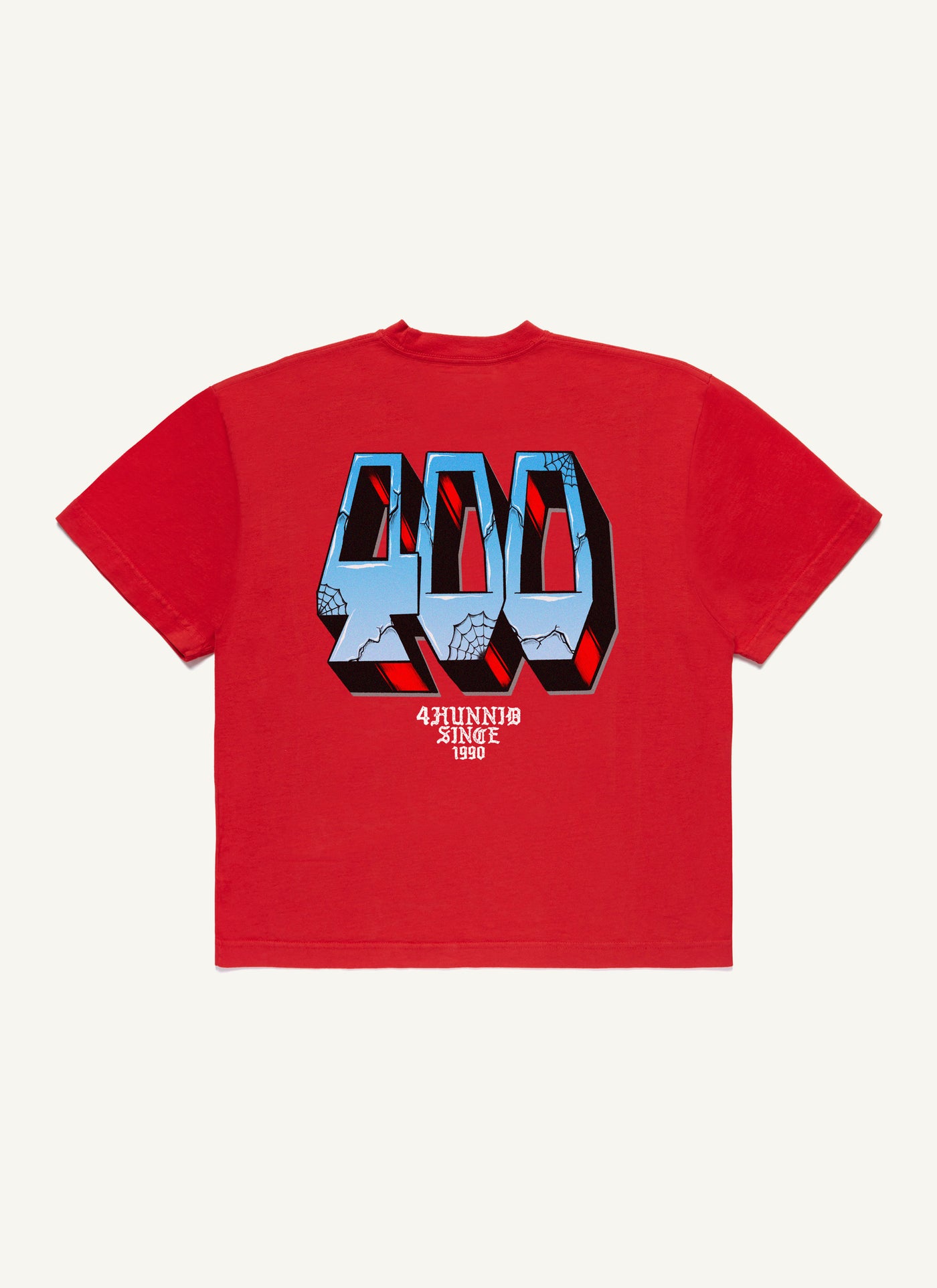 400 BLOCK BUSTER T-SHIRT (RED)