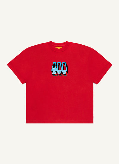 400 BLOCK BUSTER T-SHIRT (RED)