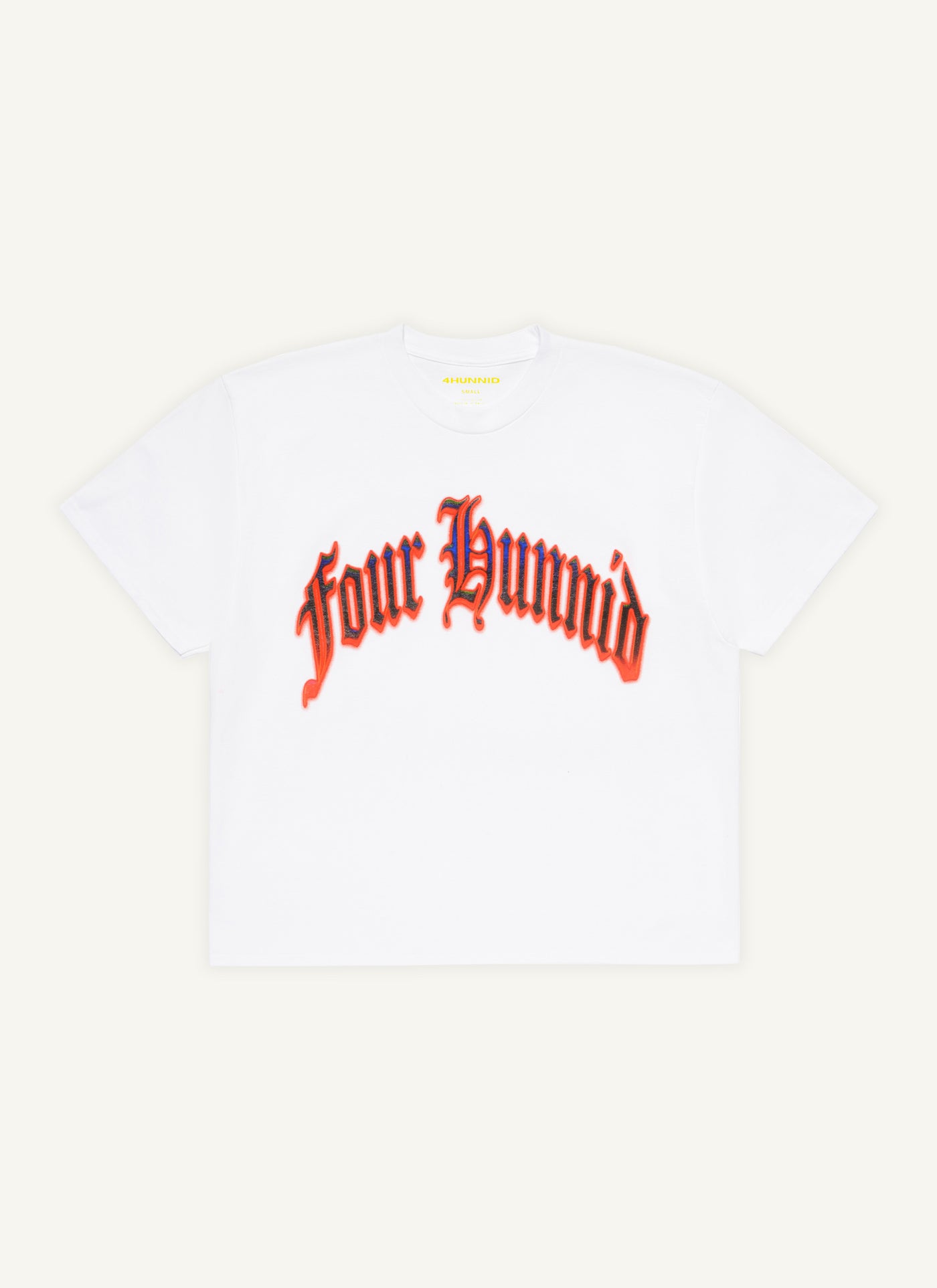 4Hunnid Flare T-shirt (White)