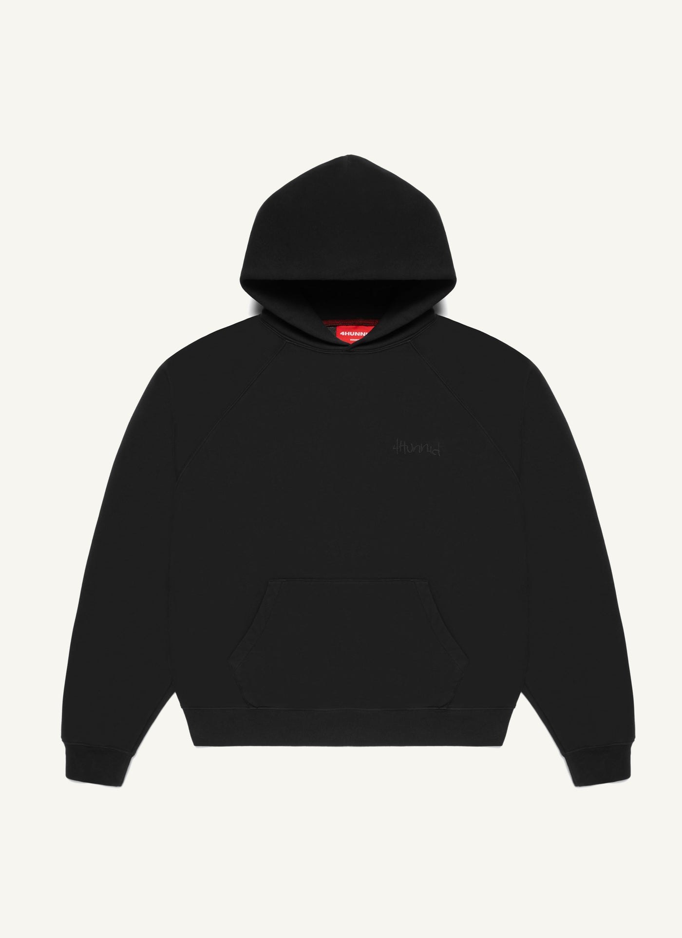 4Hunnid Komfort Hoodie (Black)