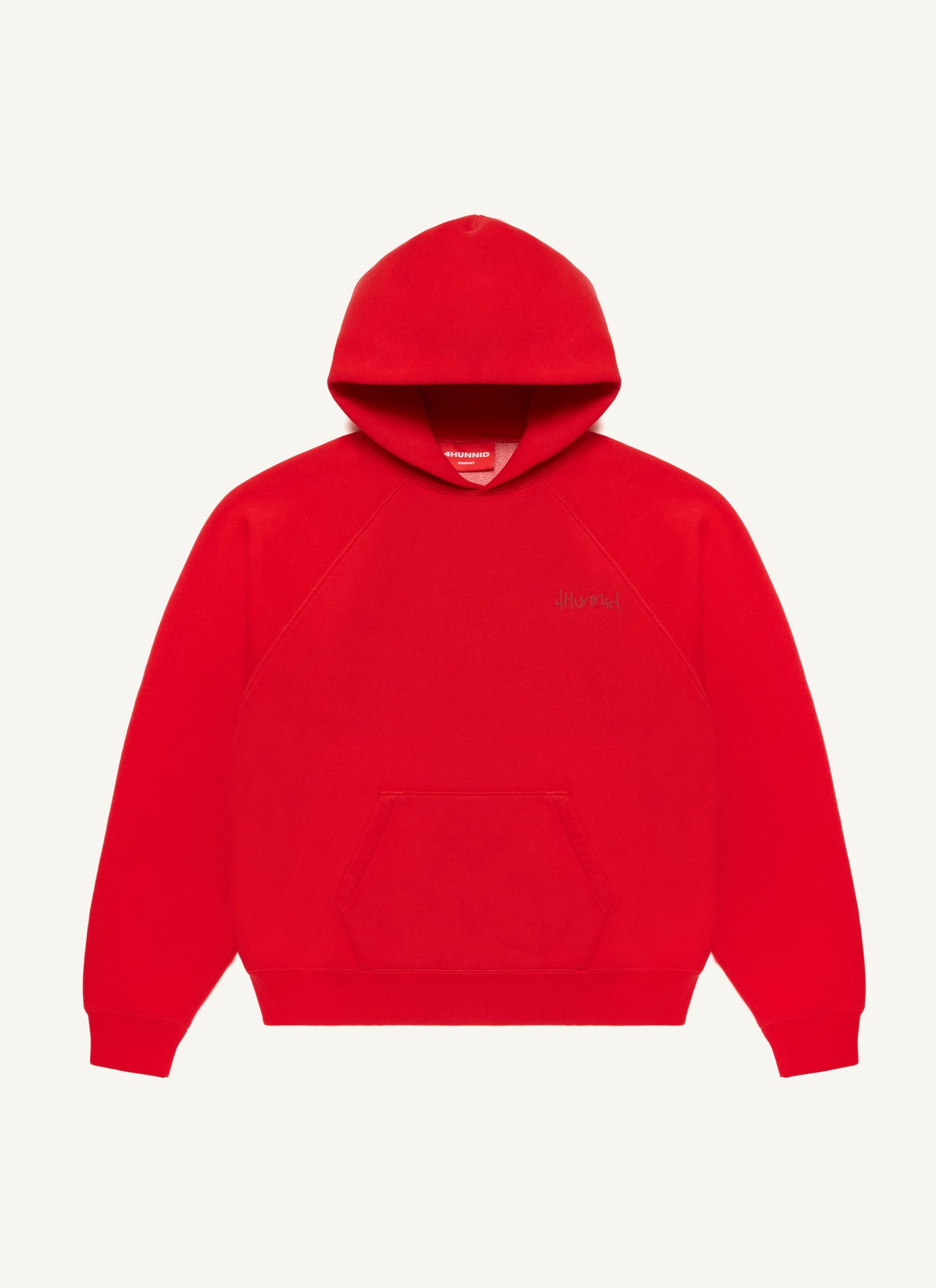 4Hunnid Komfort Hoodie (Red)