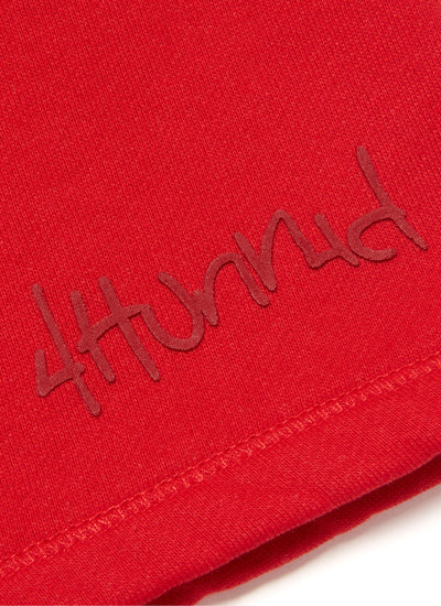 4Hunnid Komfort Sweatshorts (Red)