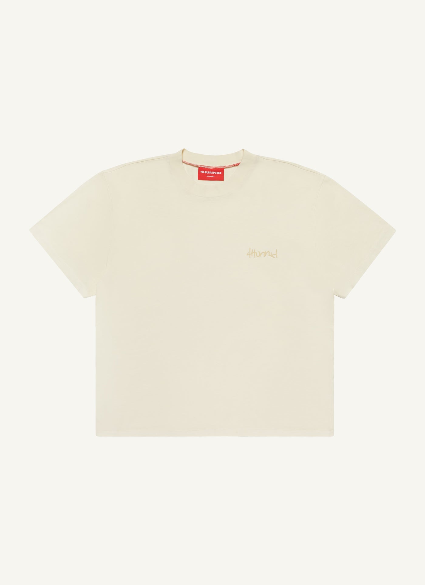 4Hunnid Komfort T-Shirt (Cream)