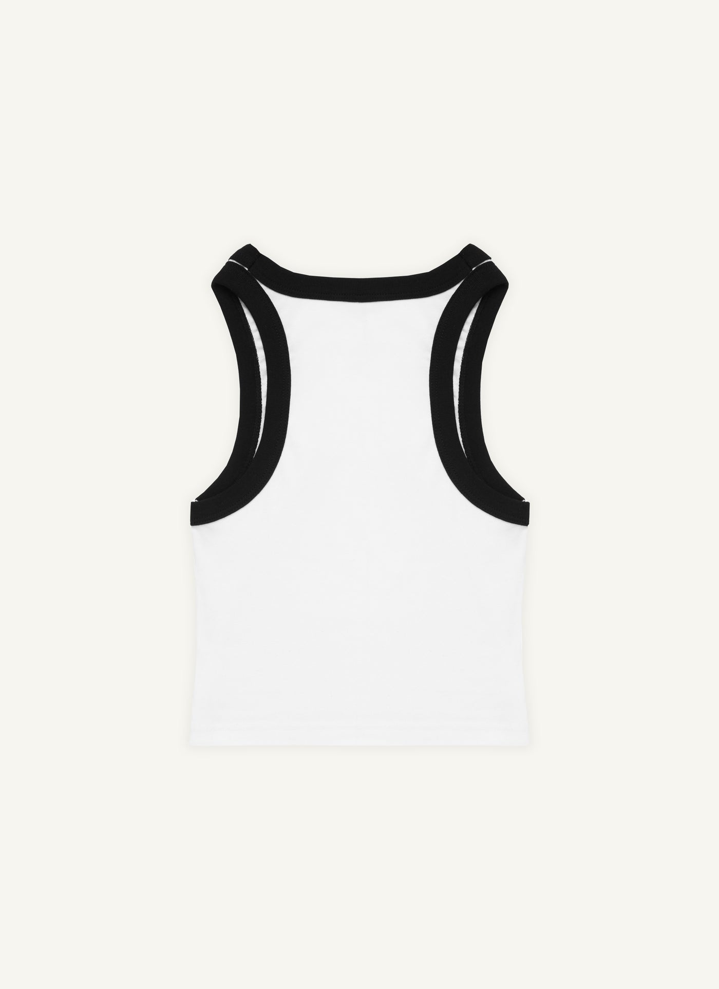 4hunnid Box Logo Baby Tank (White/Black)