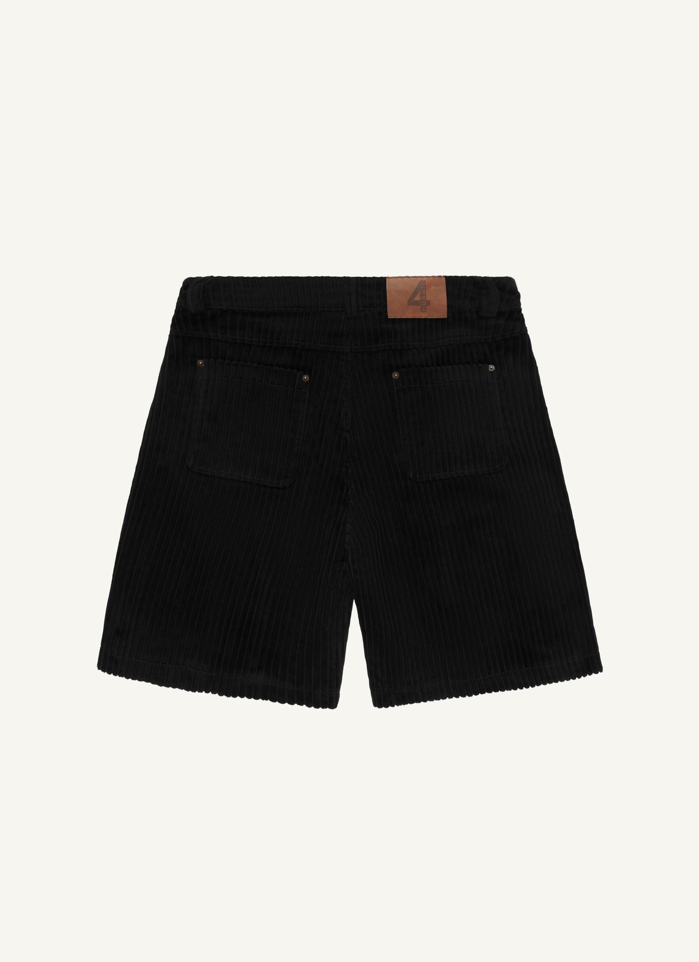 4hunnid Corduroy Shorts (Black)