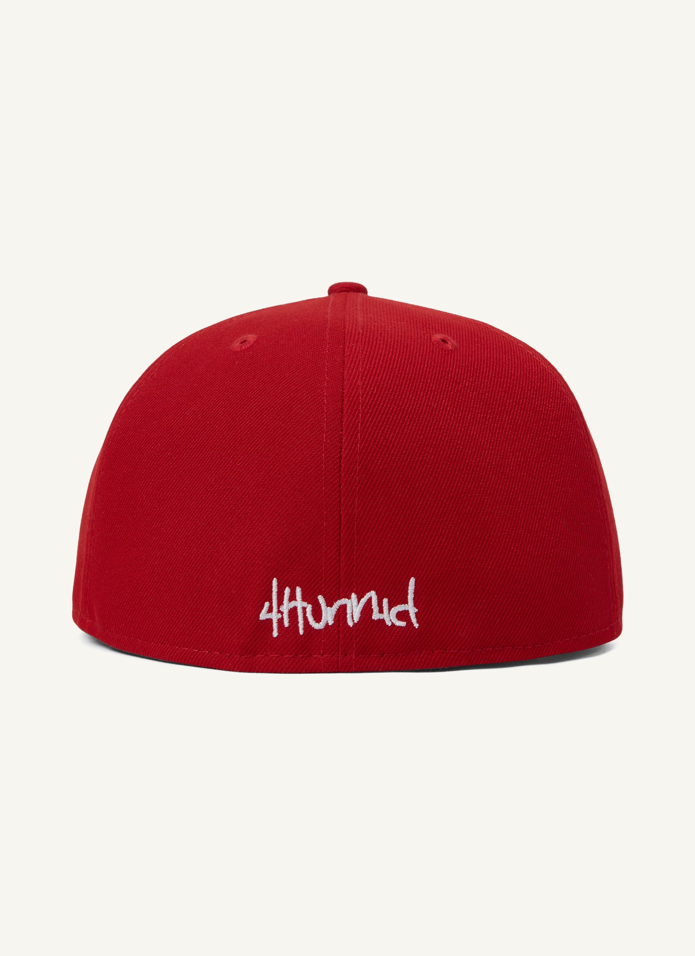 4hunnid New Era Fitted (Red)