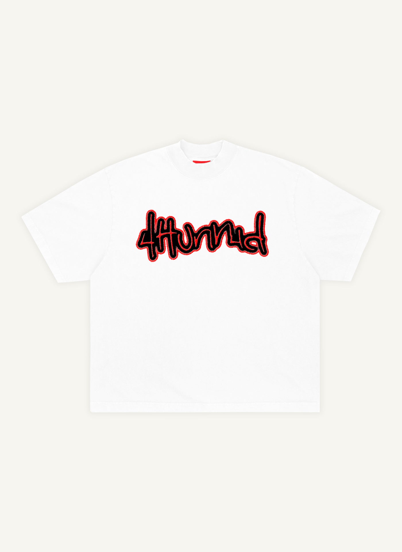 4hunnid Puffy Tee (White)