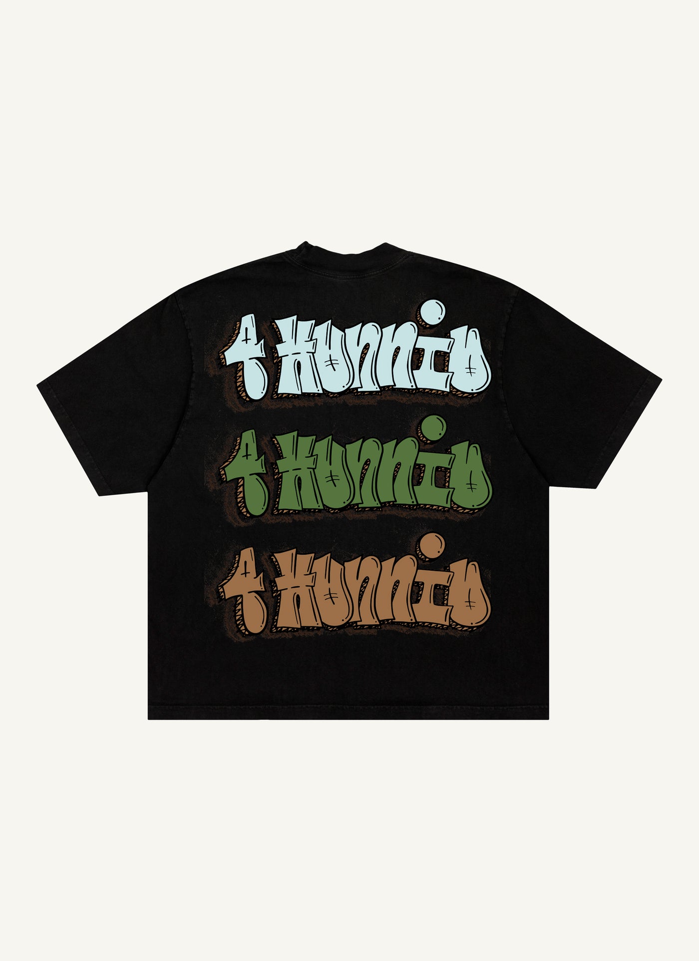 Bubble Graffiti Tee (Black)