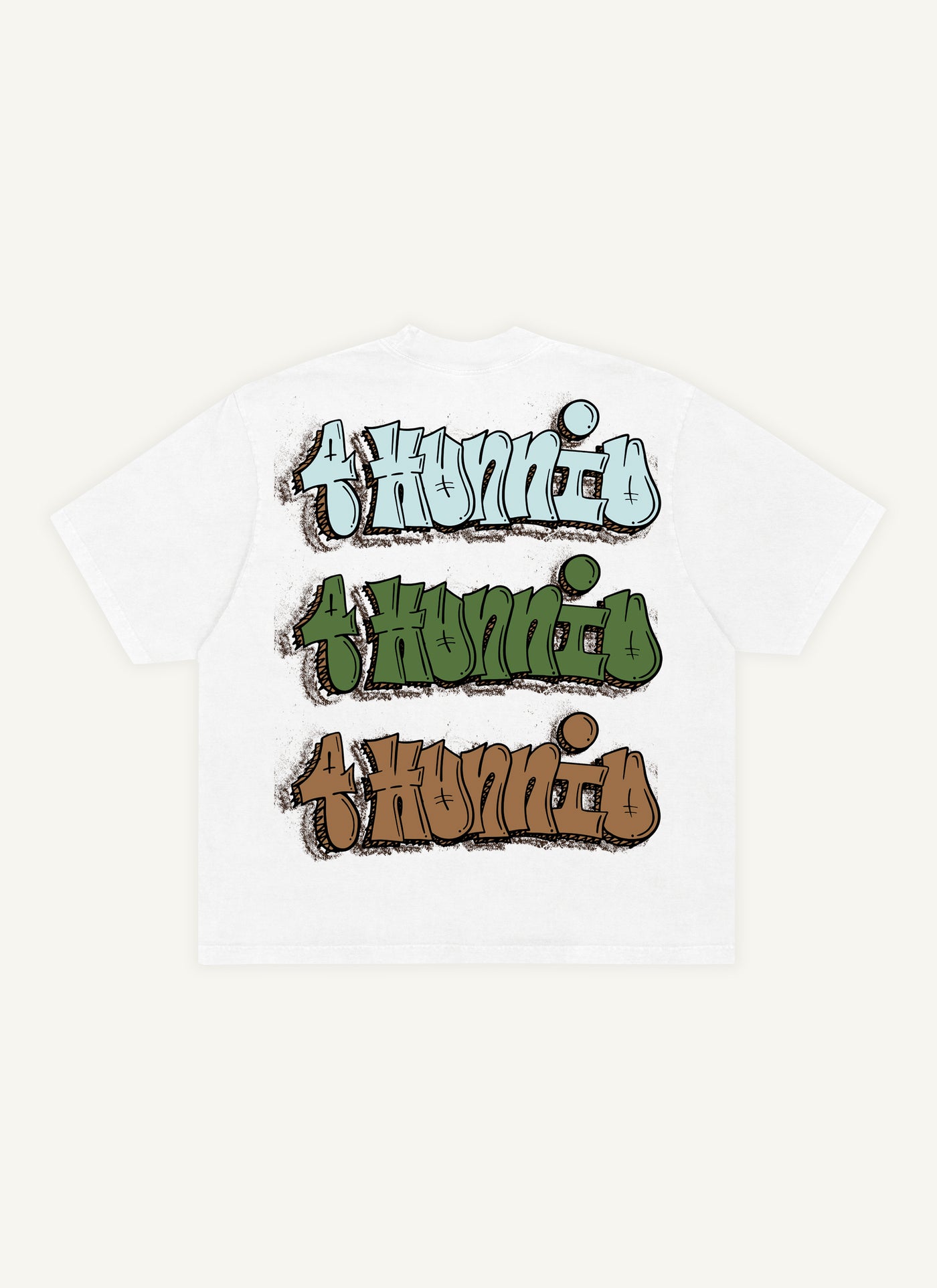 Bubble Graffiti Tee (White)