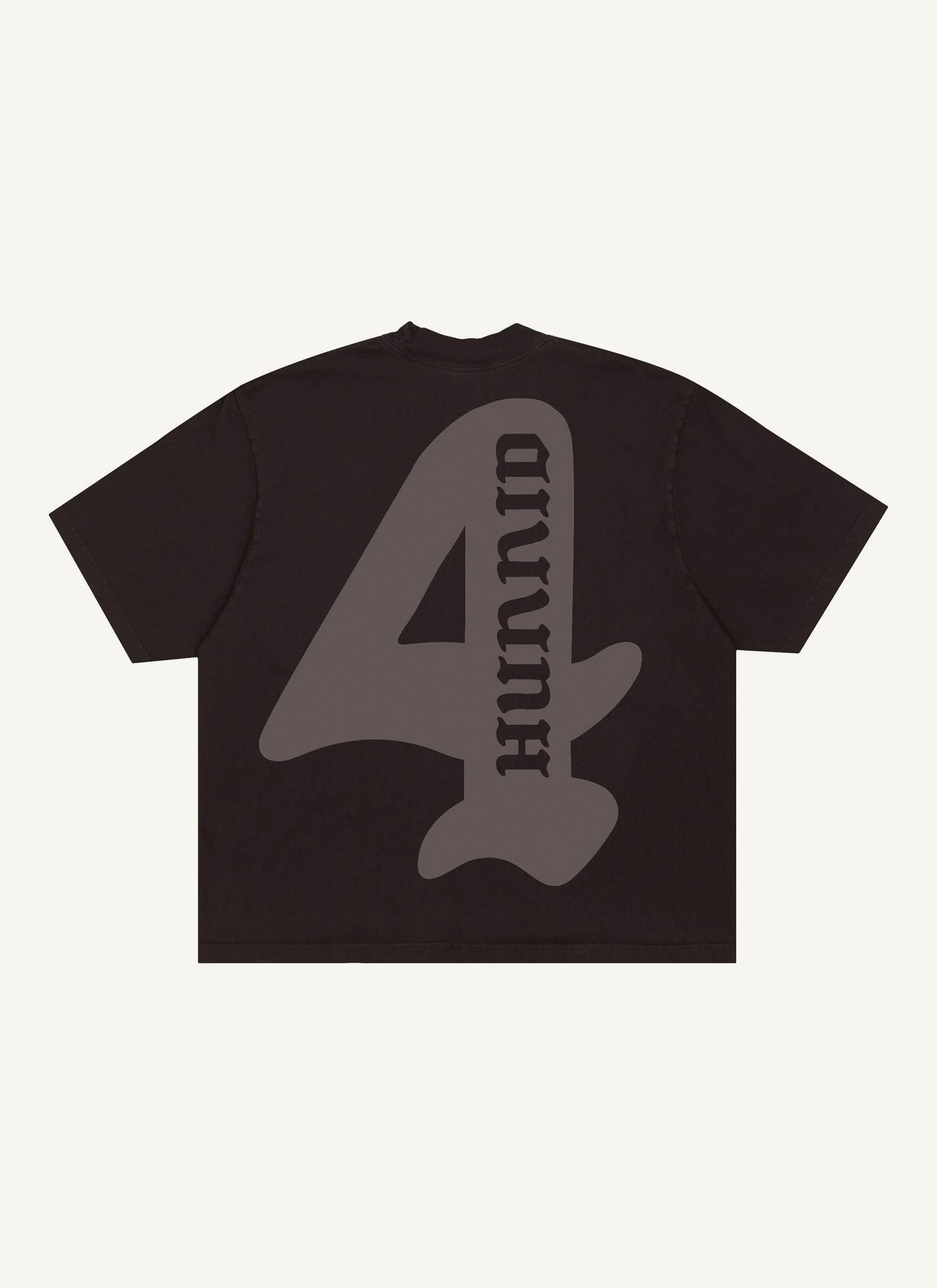 Bubble Logo Tee (Chocolate)