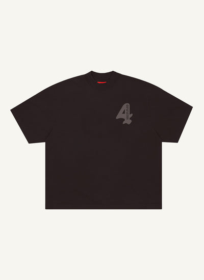 Bubble Logo Tee (Chocolate)