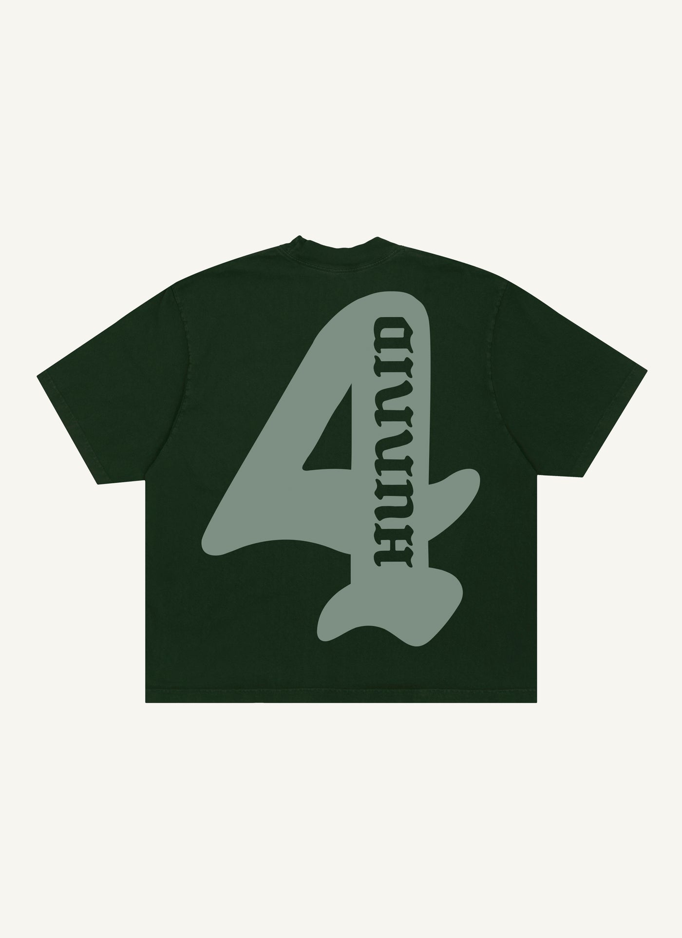 Bubble Logo Tee (Hunter Green)