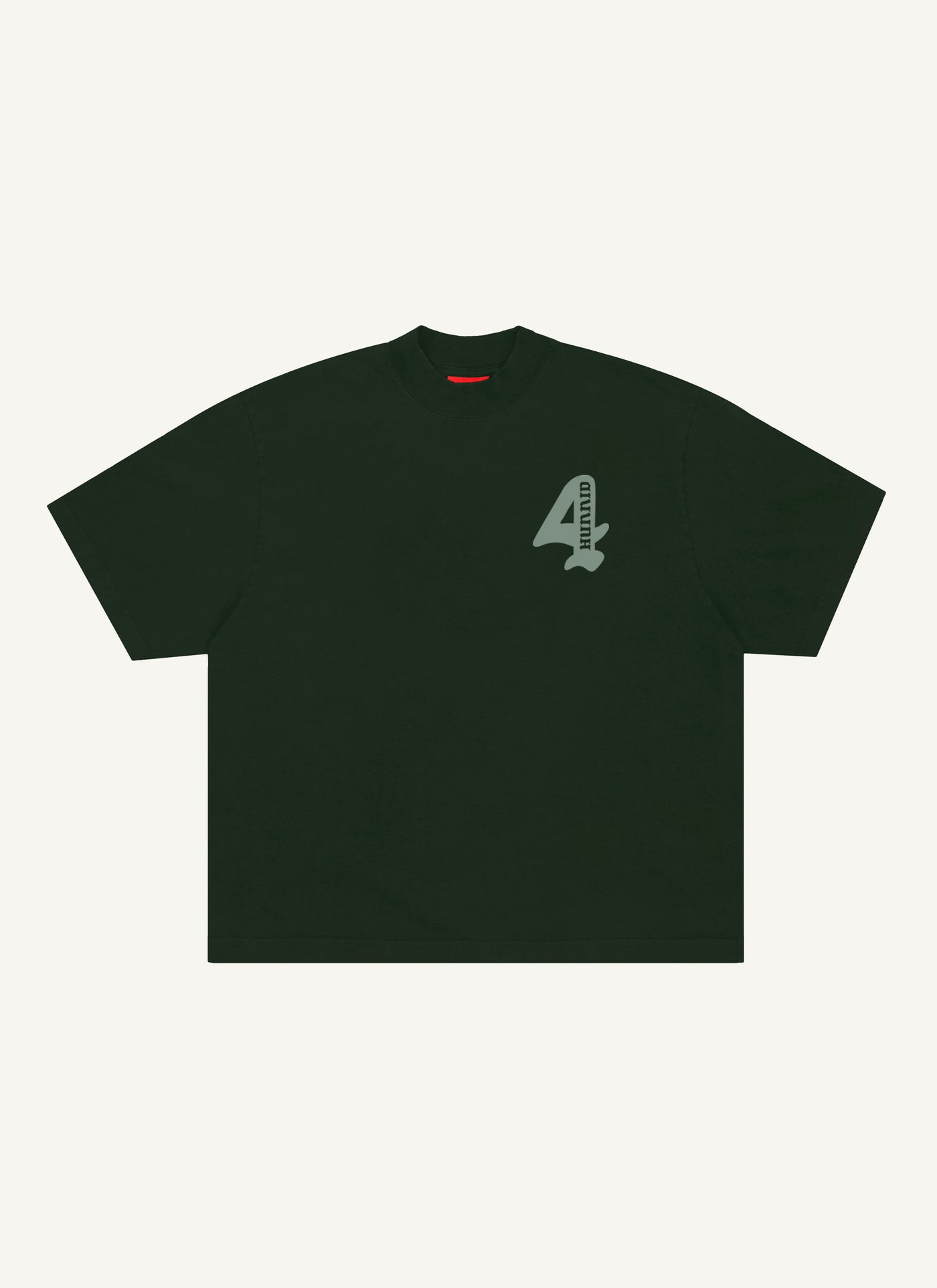 Bubble Logo Tee (Hunter Green)