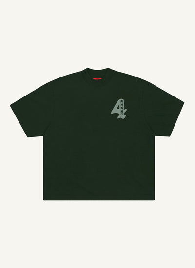Bubble Logo Tee (Hunter Green)