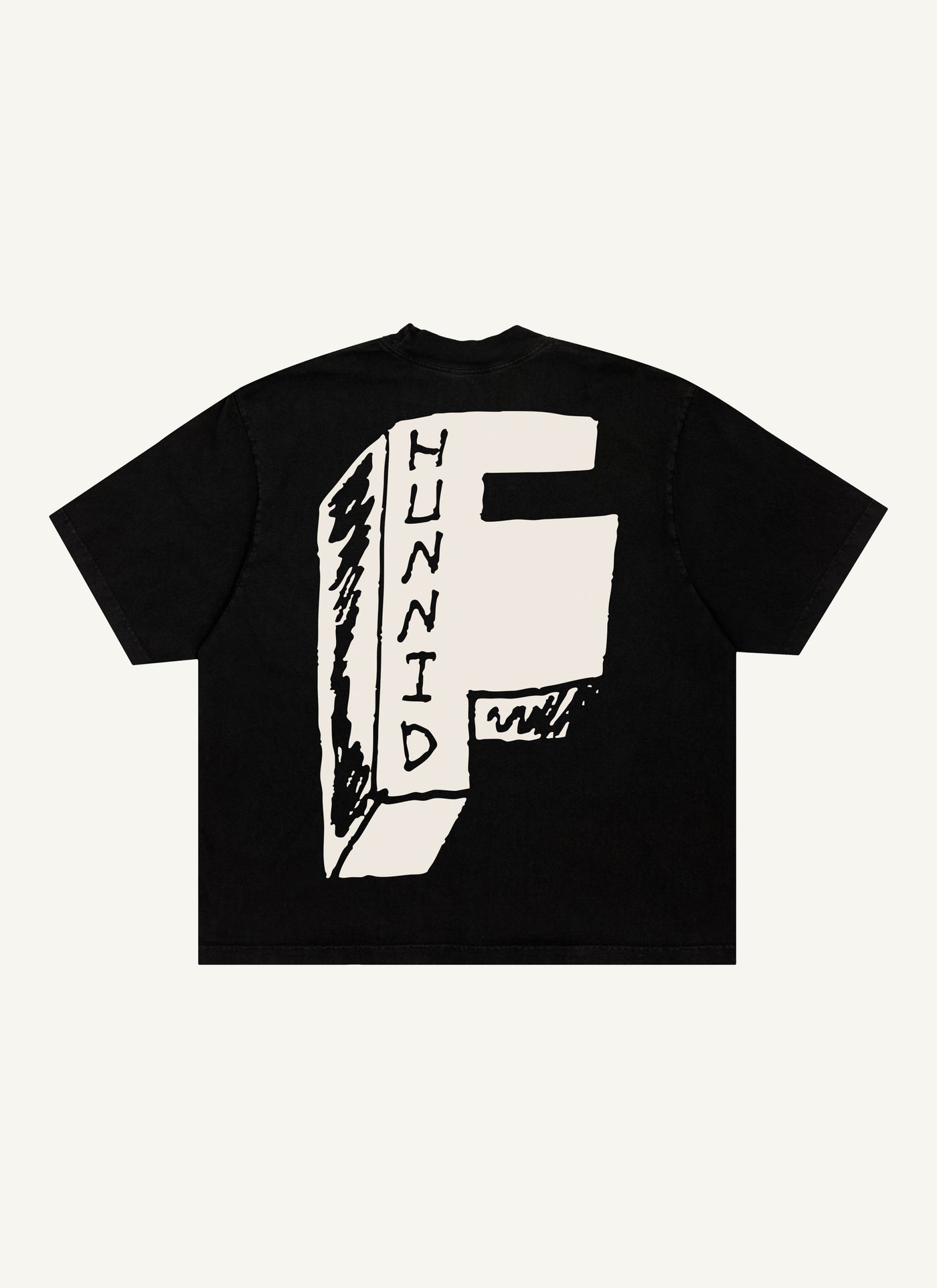 F Block Logo Tee (Black)