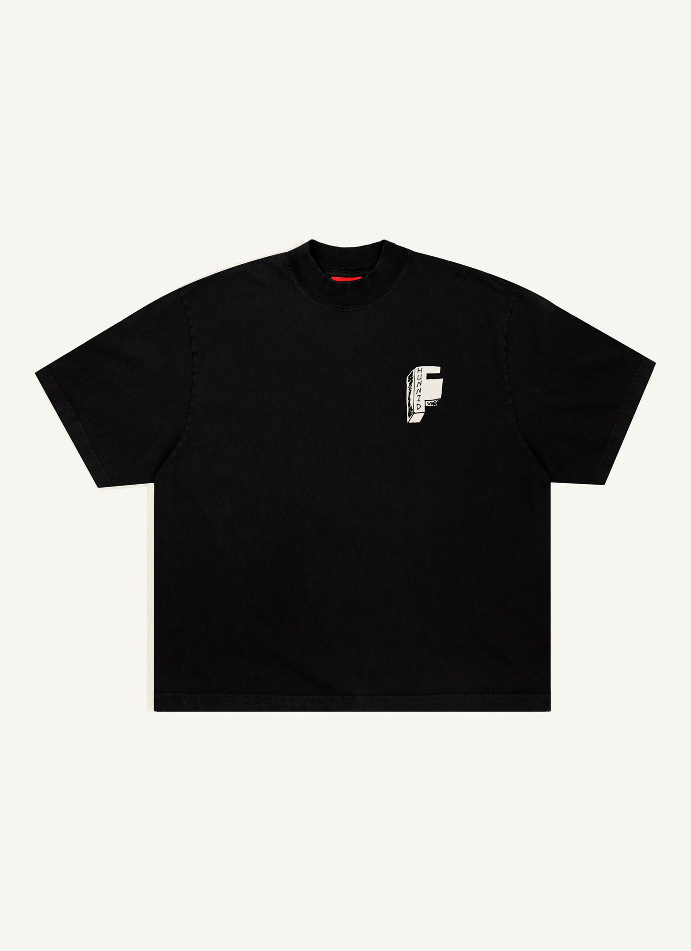 F Block Logo Tee (Black)