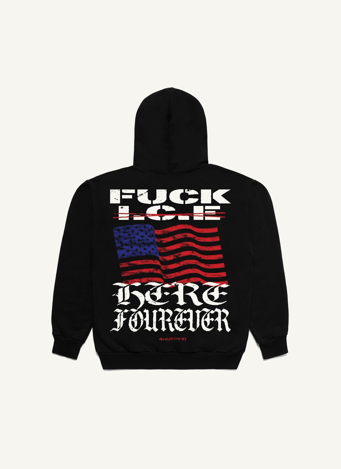 Fuck ICE Hoodie (Black)