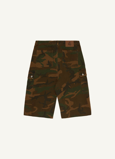 Hit Up Cargo Camo Shorts
