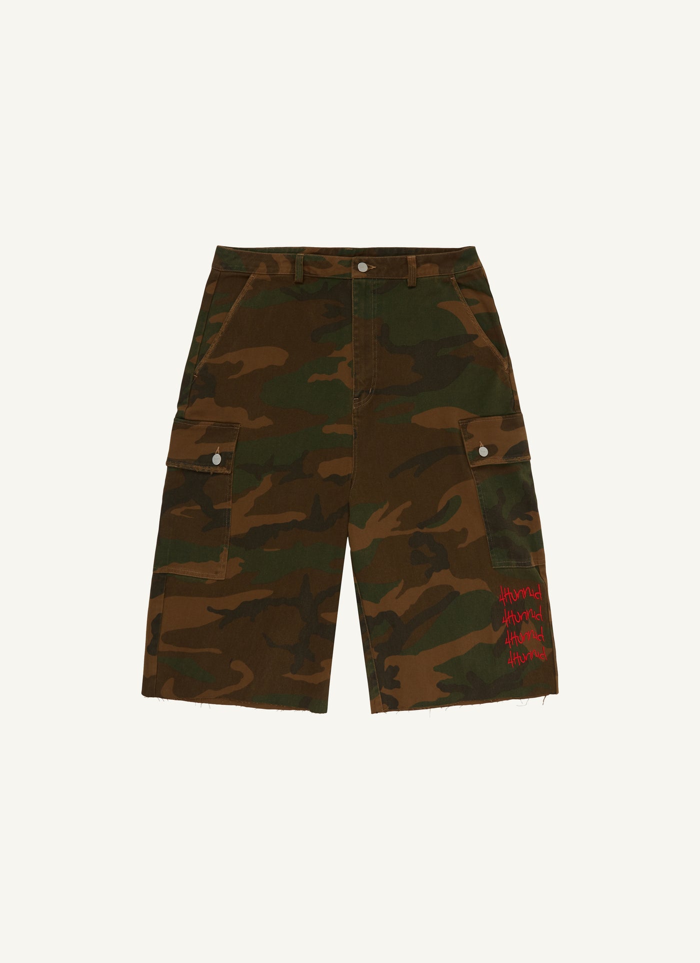 Hit Up Cargo Camo Shorts