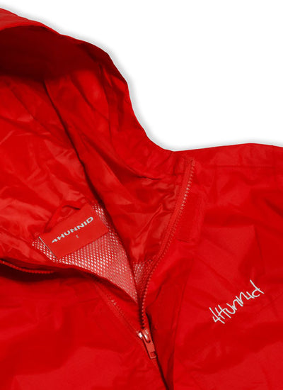 Hit Up Windbreaker Jacket (Red)