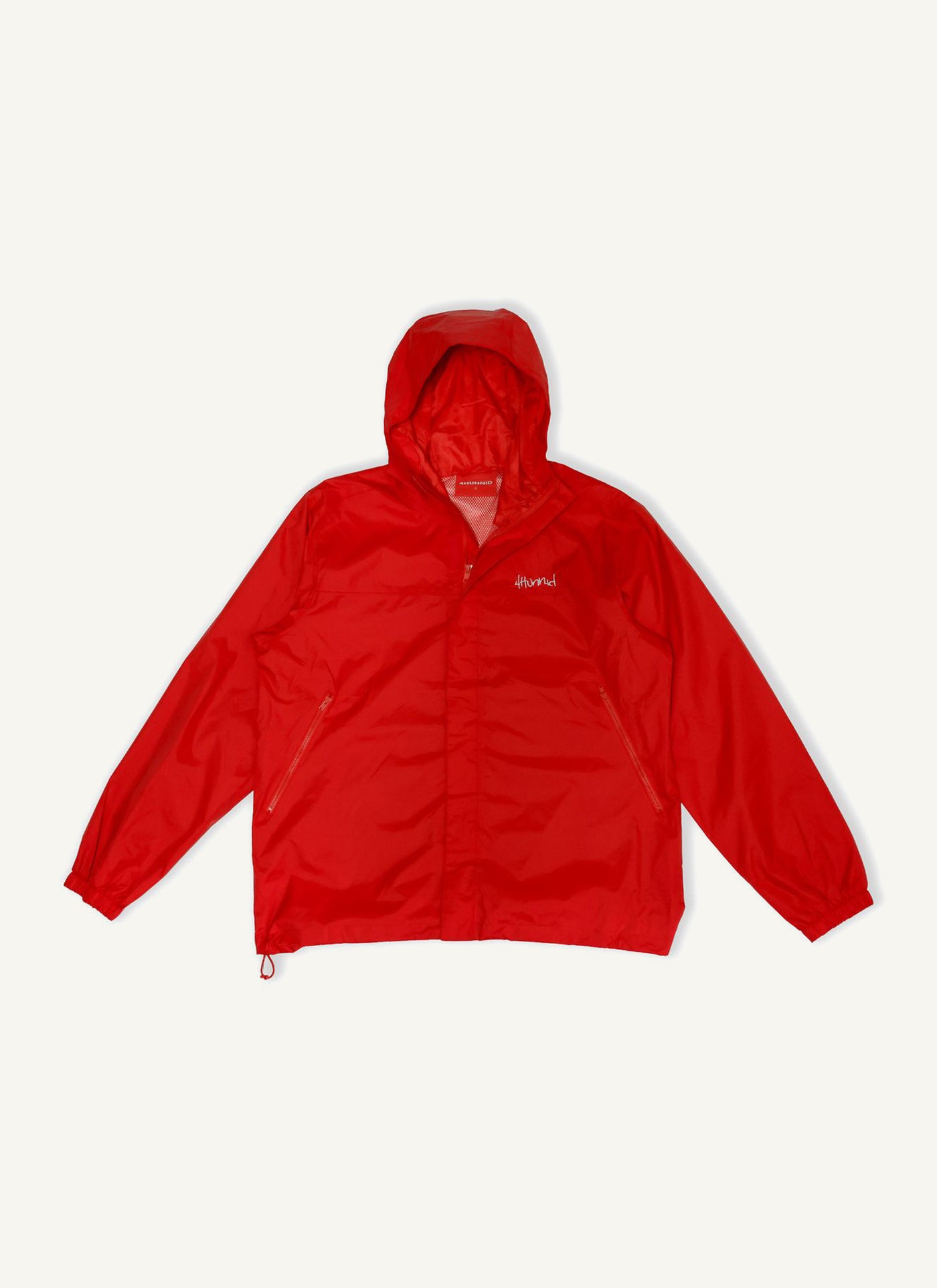 Hit Up Windbreaker Jacket (Red)