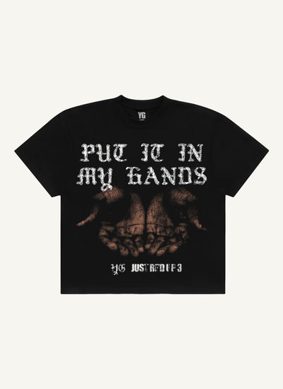 Put It In My Hands T-Shirt (Black)