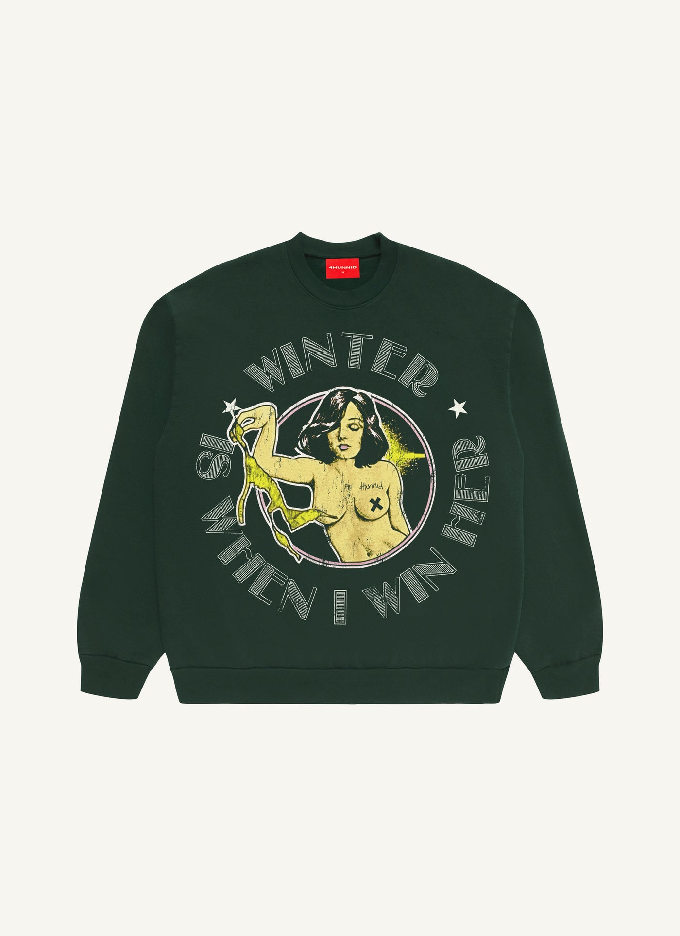 Win Her Crewneck (Hunter Green)