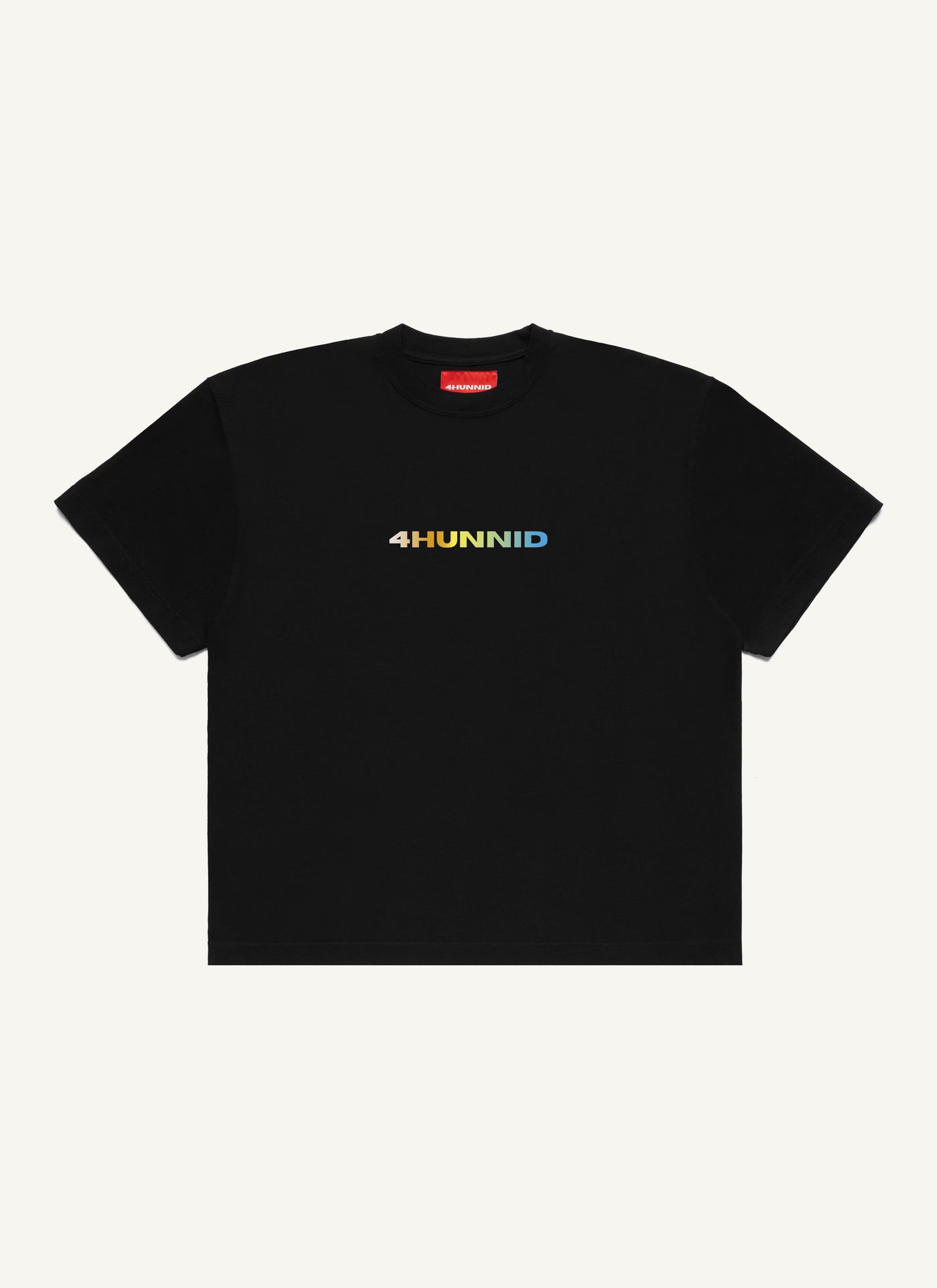 4Hunnid Colors Logo T-Shirt (Black)