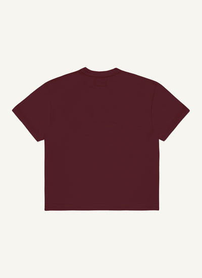 4Hunnid Colors Logo T-Shirt (Burgundy)